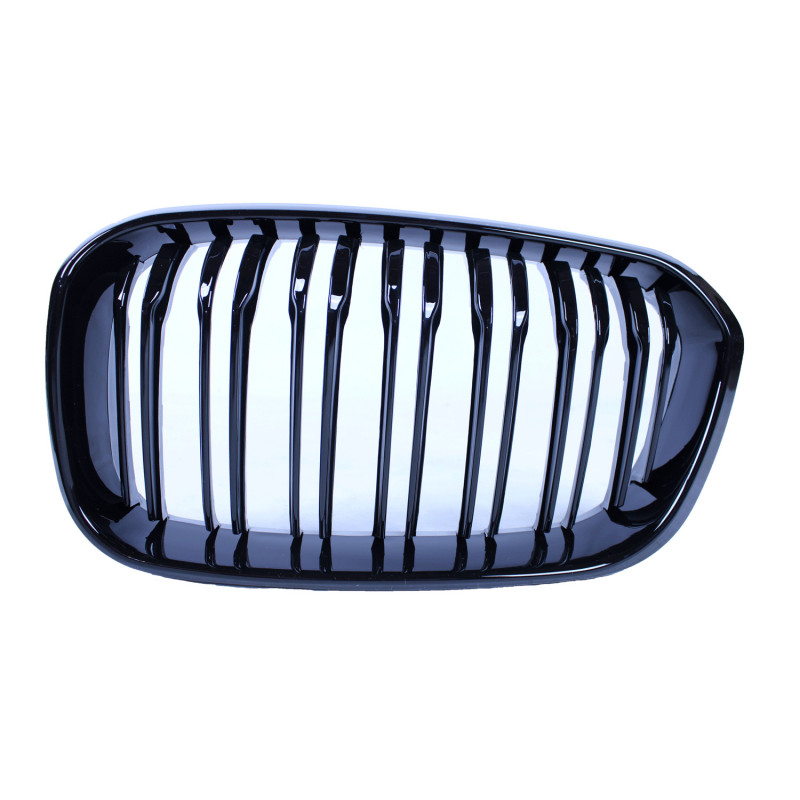GRILLE DE CALANDRE NOIR BRILLANT POUR BMW SÉRIE 1 (2015-2019 LCI, F20 F21)