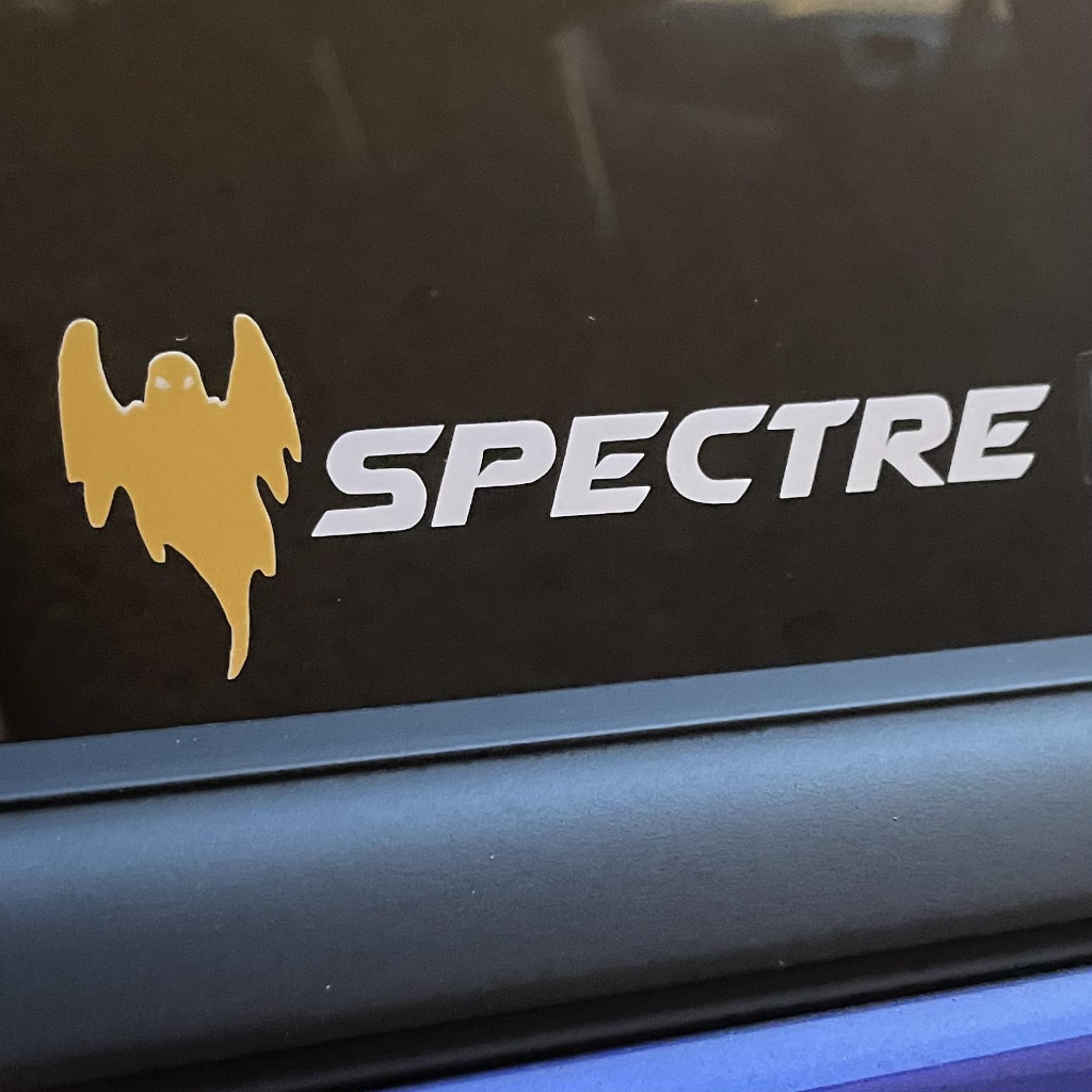 STICKER SPECTRE 100x30mm